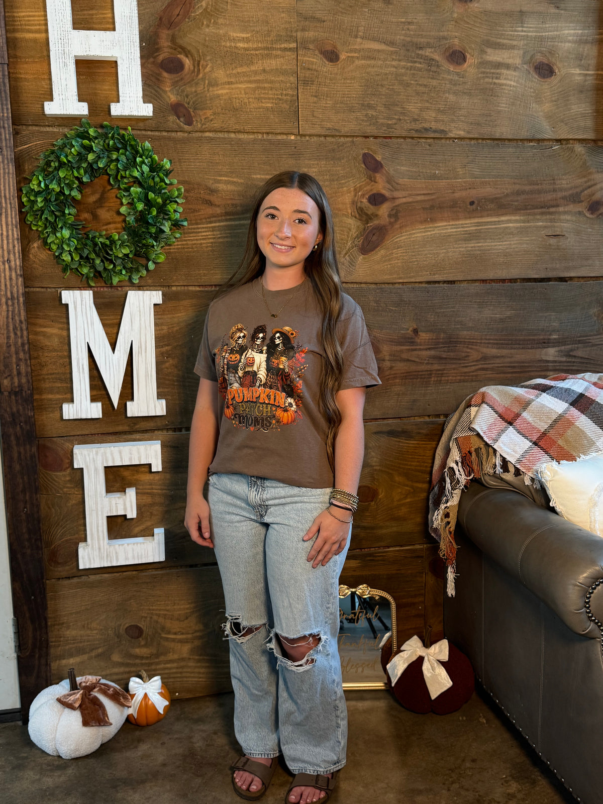 Pumpkin Patch Moms Graphic Tee