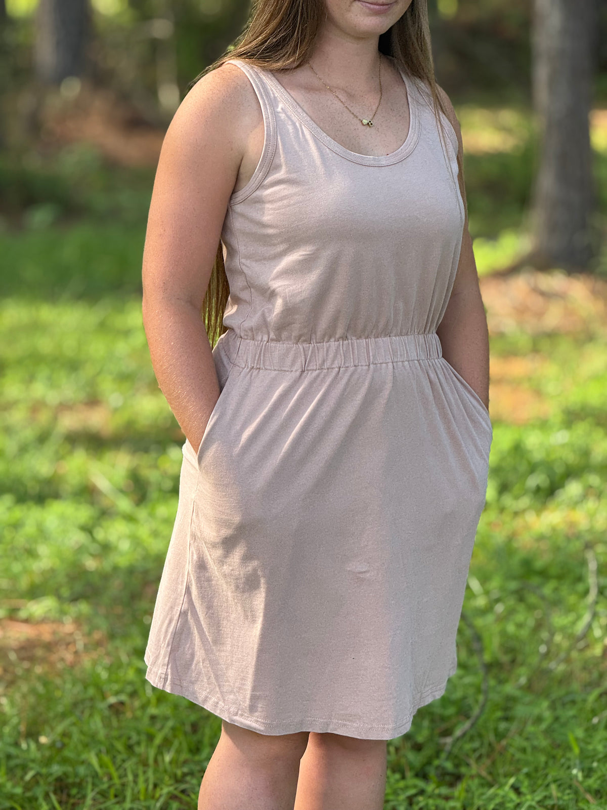 Sweet & Simple Mineral Wash Dress