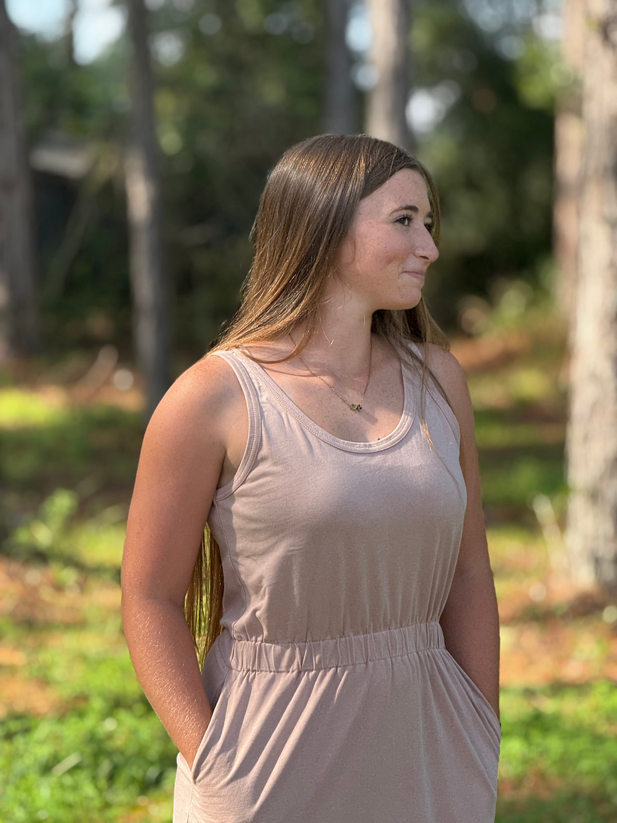 Sweet & Simple Mineral Wash Dress